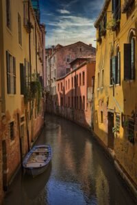 river, venice grand canal, italy