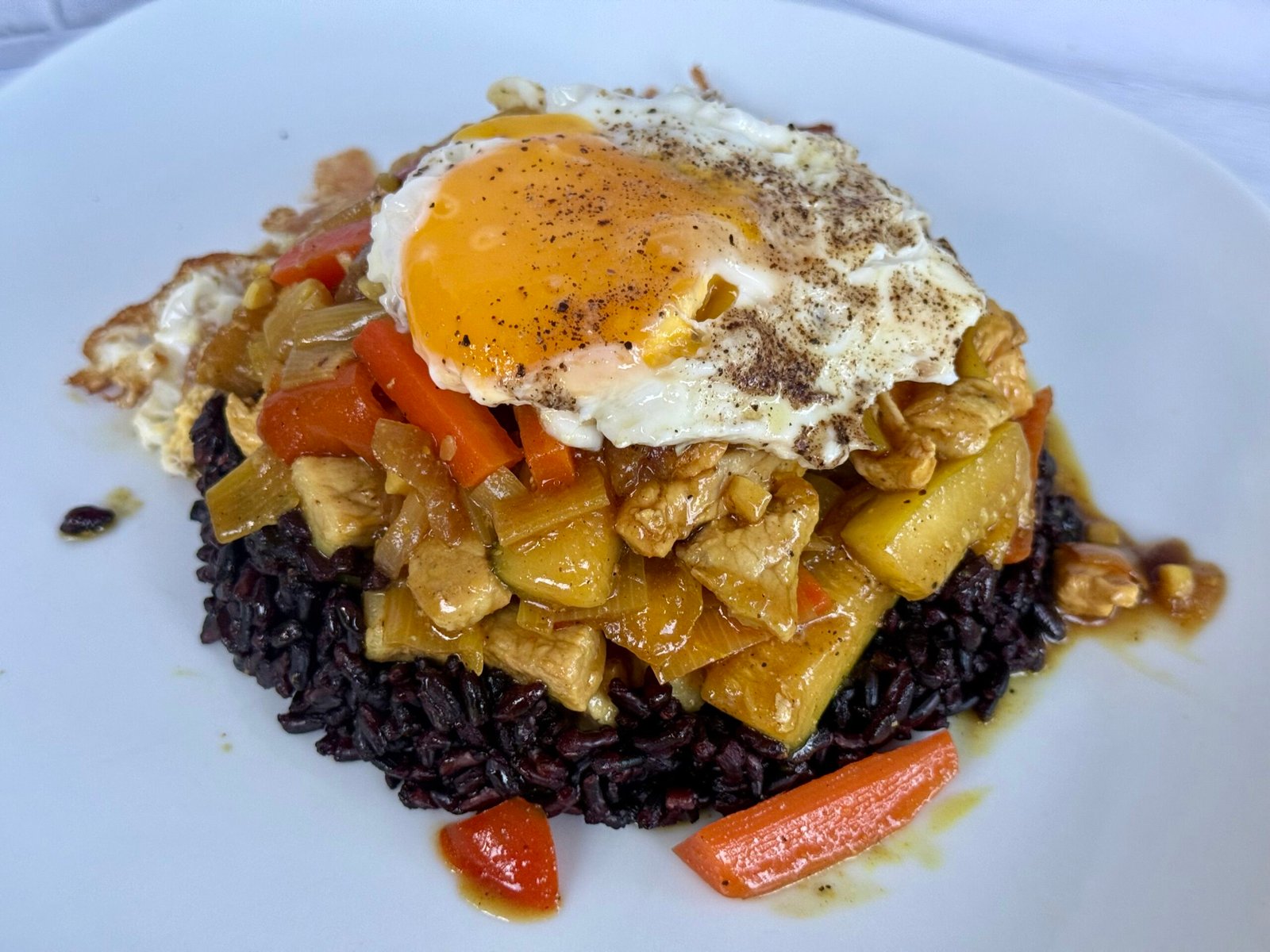 Bol de riz renversé Mauricien