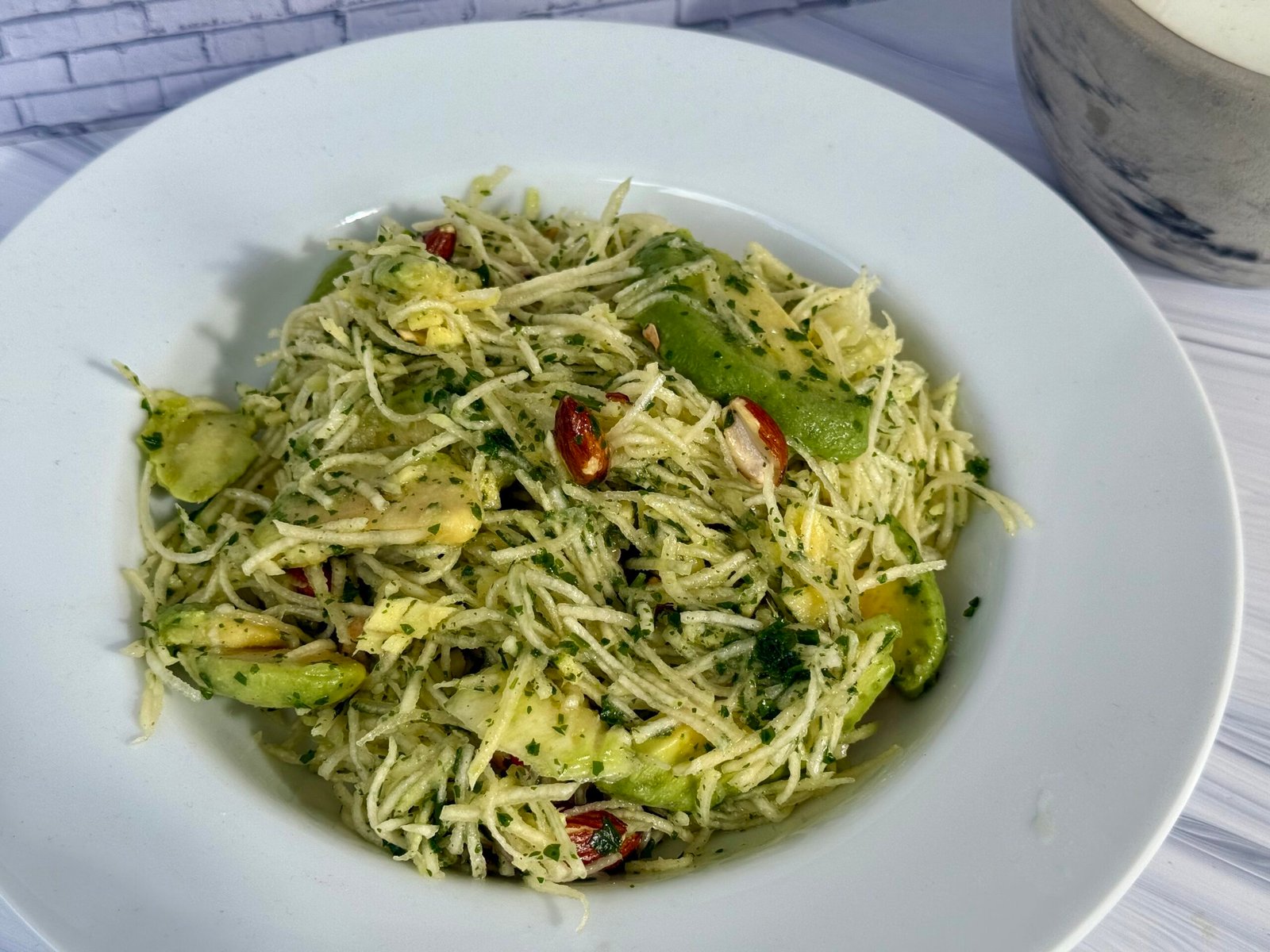 salade mangue verte