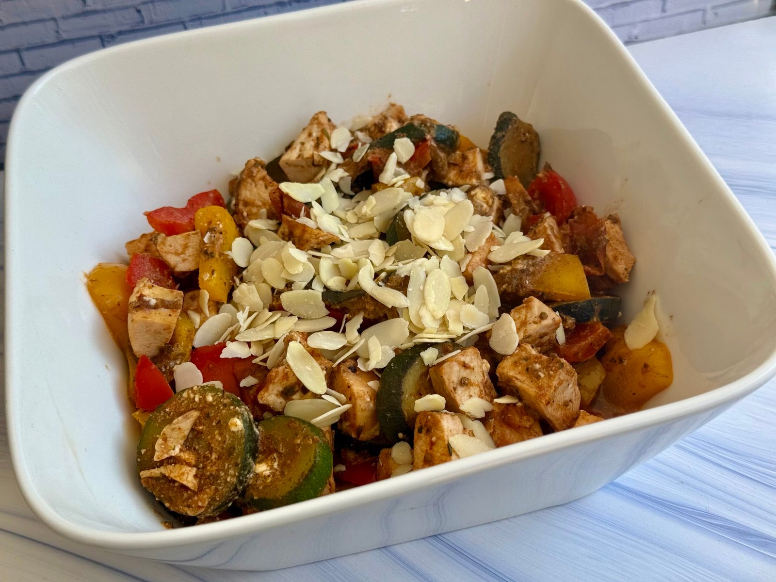 poulet aux légumes méditerranéens