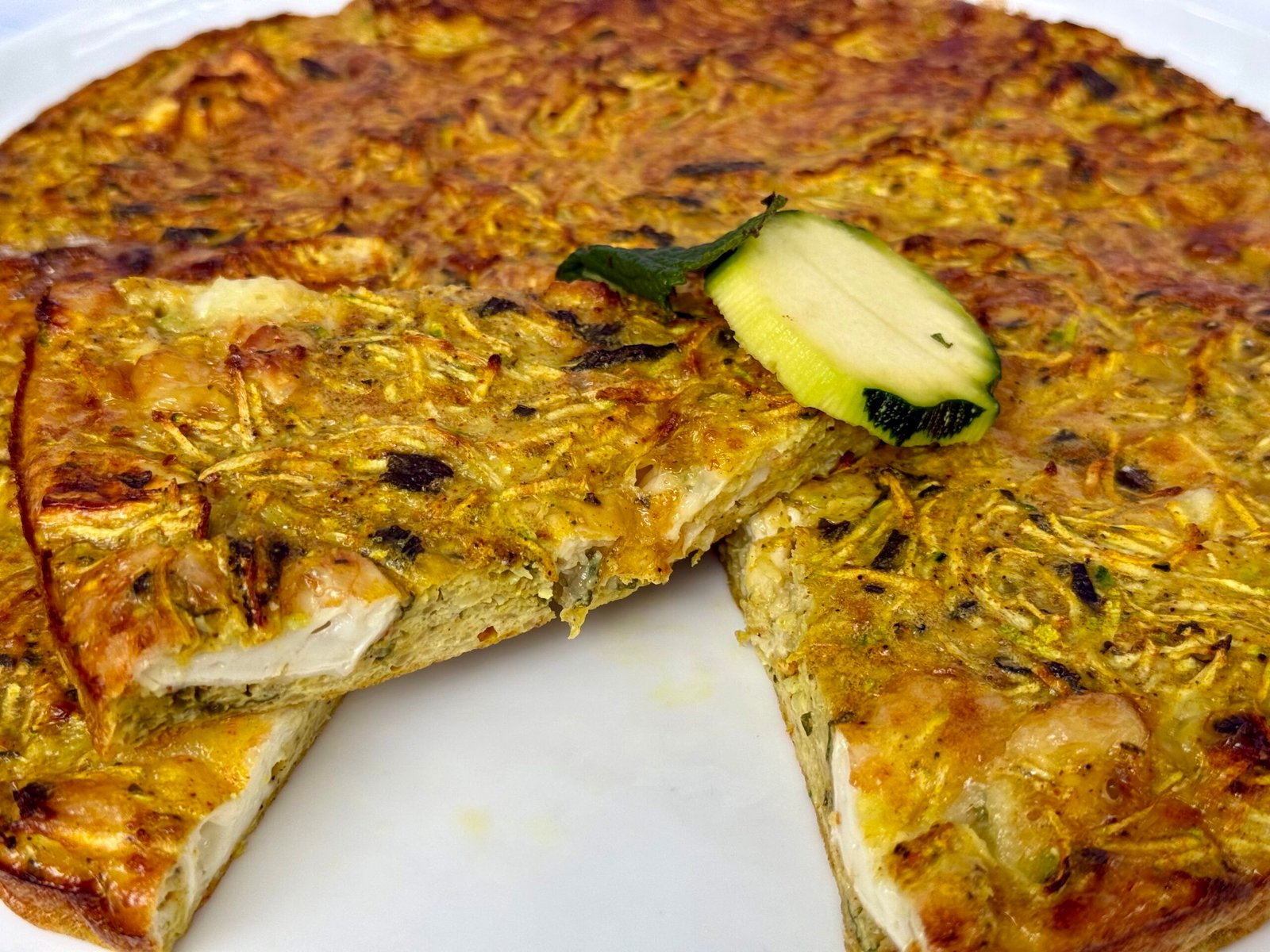 Galette de courgettes