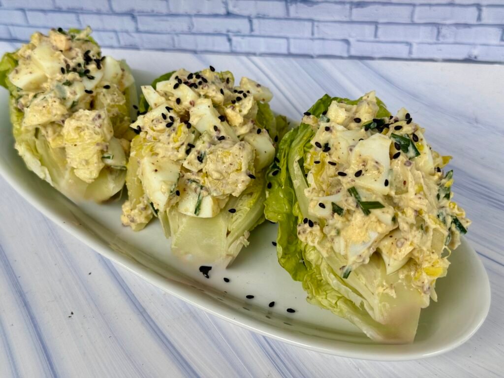 sucrines farcies aux oeufs
