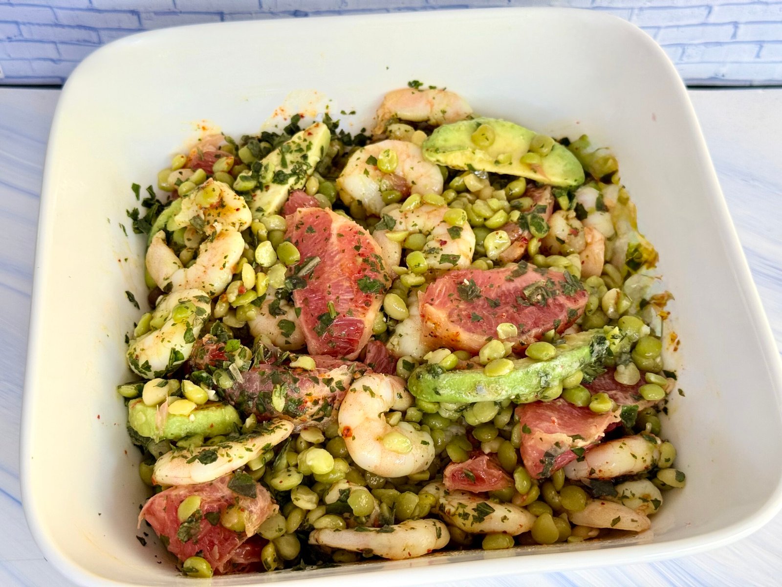 Salade de pois cassés